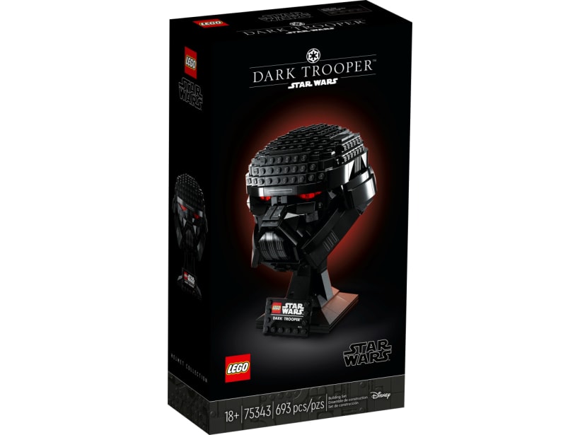 Image of LEGO Set 75343 Dark Trooper Helmet