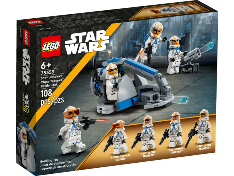 Image of LEGO Set 75359 Pack de combat des Clone Troopers™ de la 332e Compagnie d’Ahsoka