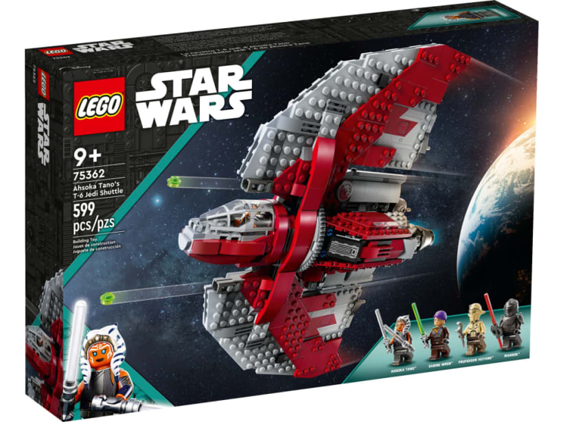 Image of LEGO Set 75362 Ahsoka Tano's T-6 Jedi Shuttle