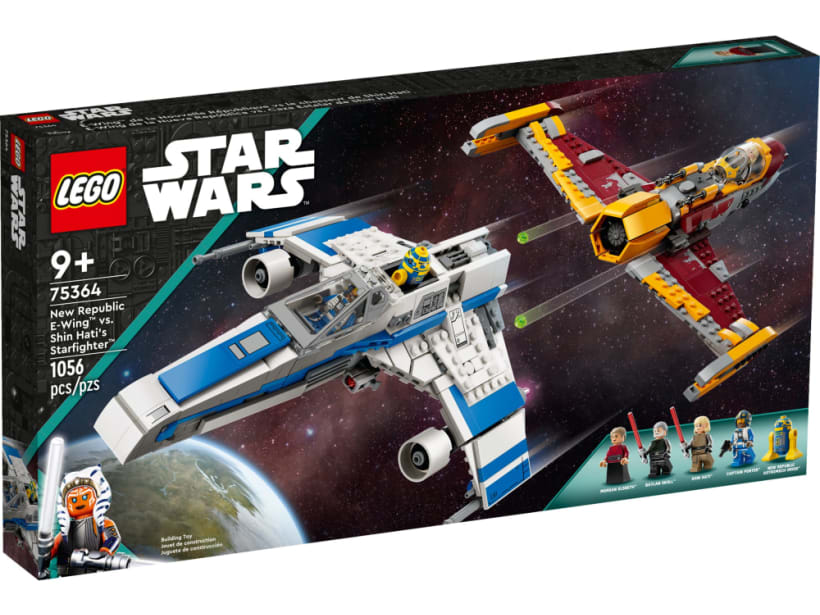 Image of LEGO Set 75364 New Republic E-Wing™ vs. Shin Hatis Starfighter™