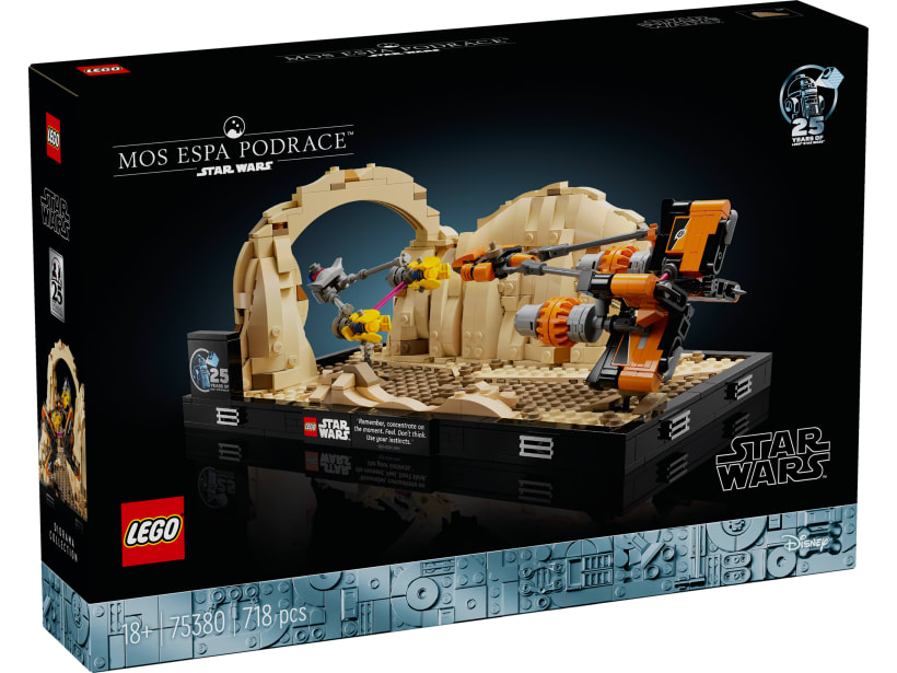 Image of LEGO Set 75380 Mos Espa Podrace™ Diorama