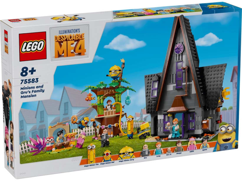 Image of LEGO Set 75583 Minions and Gru's Family Mansion