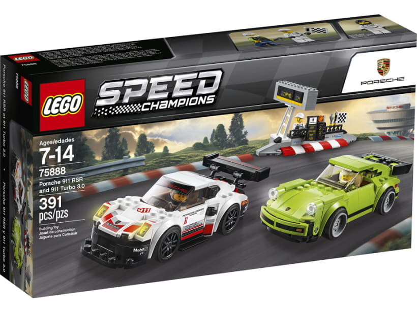 Image of LEGO Set 75888 Porsche 911 RSR and 911 Turbo 3.0