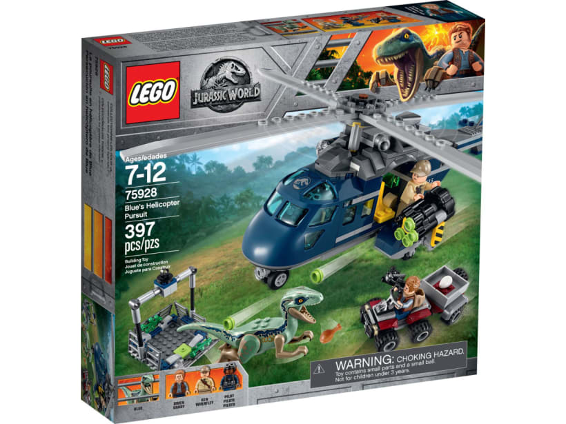 Image of LEGO Set 75928 Blue's Helicopter Pursuit