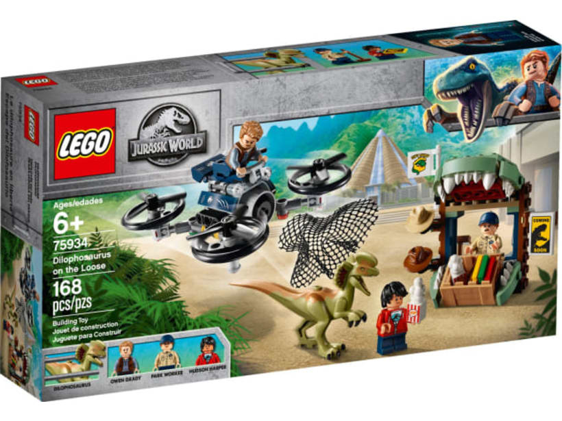Image of LEGO Set 75934 Dilophosaurus auf der Flucht