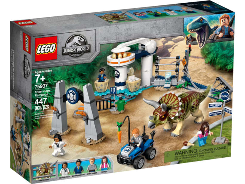 Image of LEGO Set 75937 Triceratops-Randale