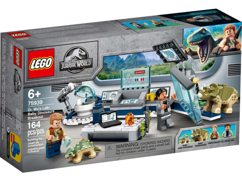 Image of LEGO Set 75939 Dr. Wu's Lab: Baby Dinosaurs Breakout​