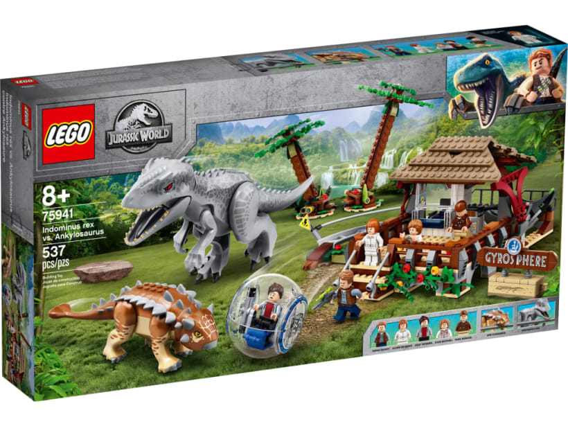 Image of LEGO Set 75941 Indominus Rex vs. Ankylosaurus​