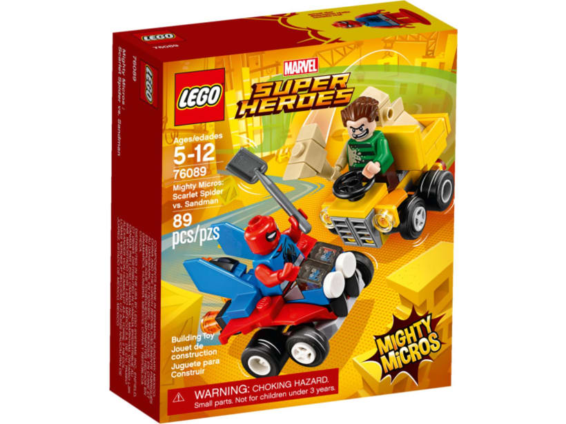 Image of LEGO Set 76089 Mighty Micros: Scarlet Spider vs. Sandman