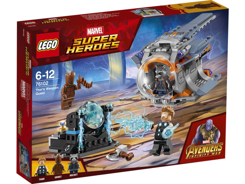 Image of LEGO Set 76102 Thor's Weapon Quest