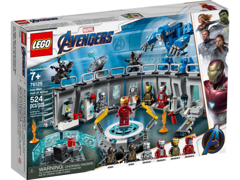 Image of LEGO Set 76125 La salle des armures d'Iron Man