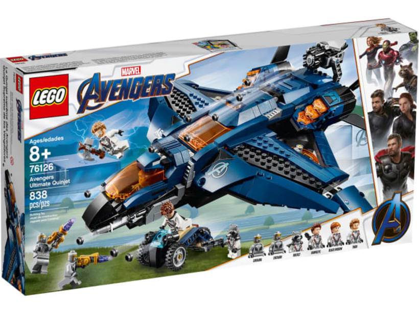 Image of LEGO Set 76126 Avengers Ultimate Quinjet