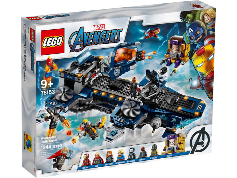 Image of LEGO Set 76153 L'héliporteur des Avengers