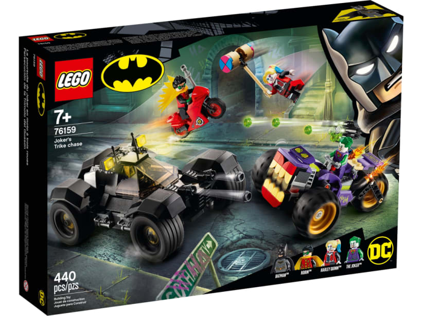 Image of LEGO Set 76159 Joker's Trike Chase