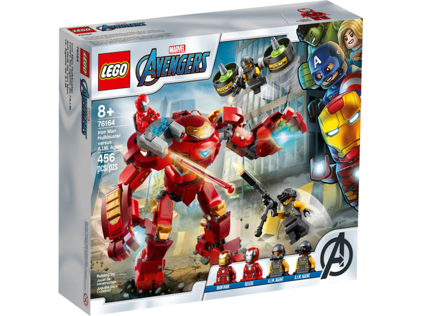 Image of LEGO Set 76164 Iron Man Hulkbuster versus A.I.M. Agent