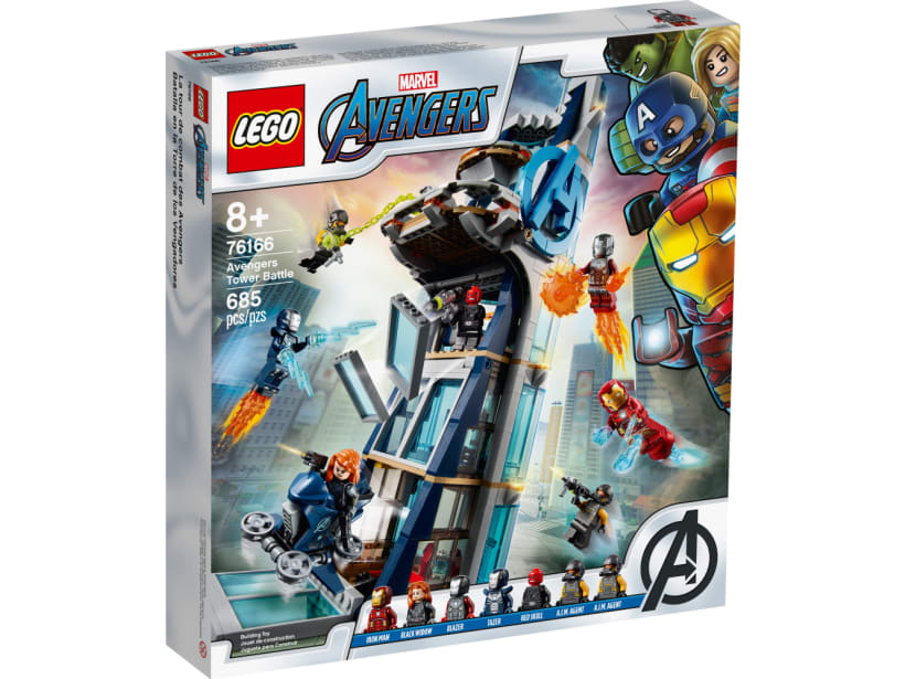 Image of LEGO Set 76166 Avengers Tower Battle