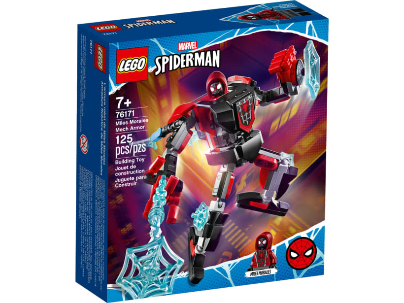 Image of LEGO Set 76171 Miles Morales Mech Armour