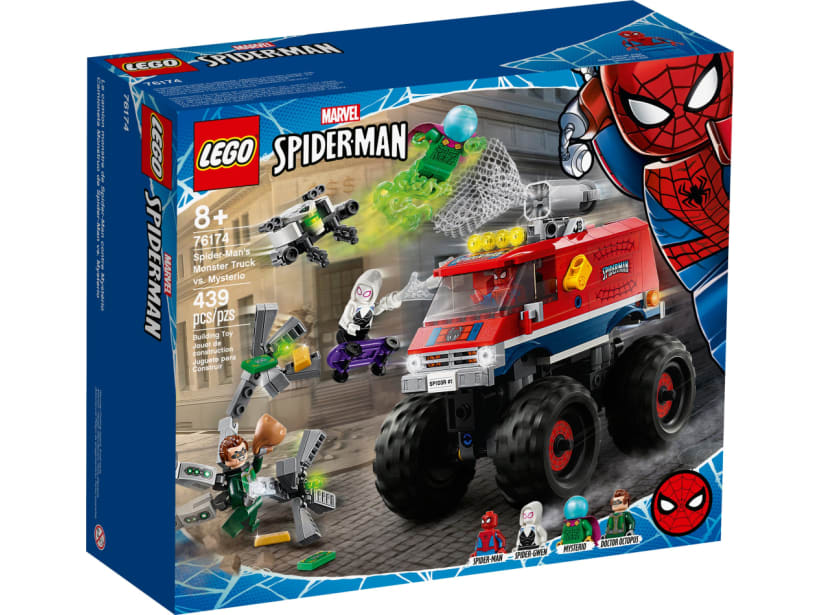 Image of LEGO Set 76174 Spider-Man's Monster Truck vs. Mysterio