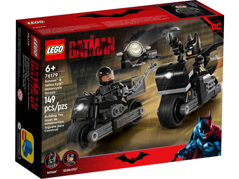 Image of LEGO Set 76179 La course-poursuite en motos de Batman™ et Selina Kyle™