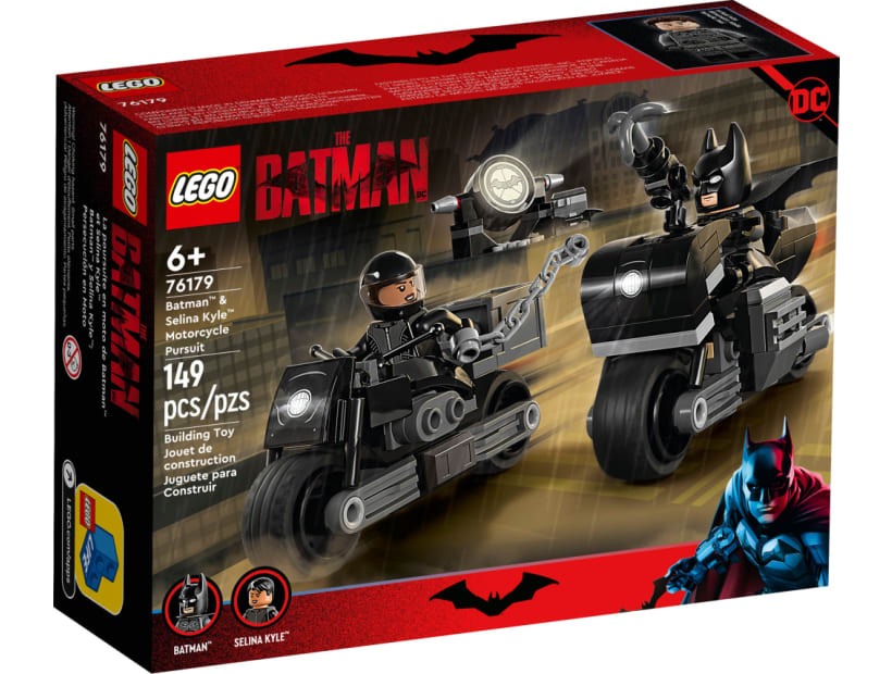 Image of 76179  Batman™ & Selina Kyle™ Motorcycle Pursuit