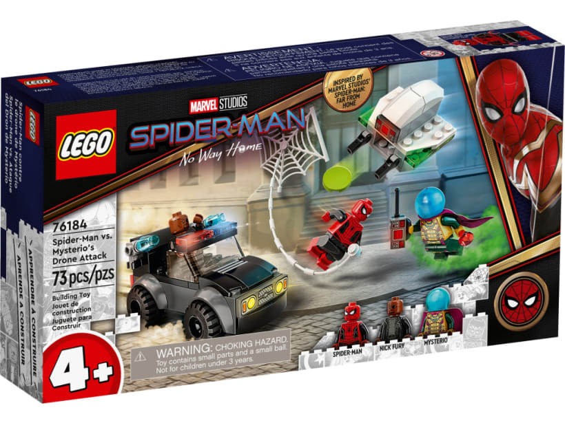Image of LEGO Set 76184 Spider-Man vs. Mysterio’s Drone Attack