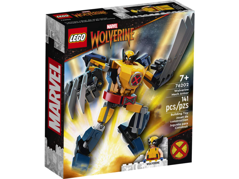 Image of LEGO Set 76202 L’armure robot de Wolverine