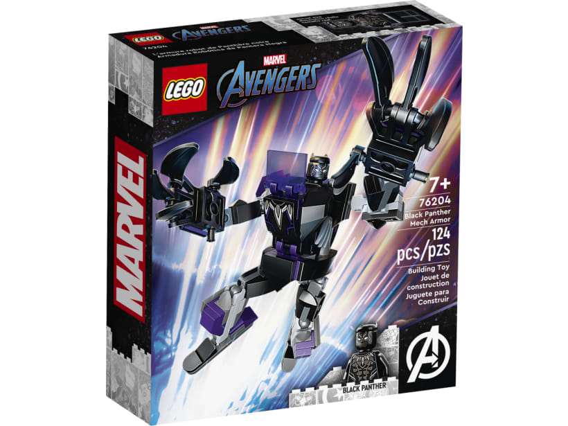 Image of LEGO Set 76204 Black Panther Mech Armor