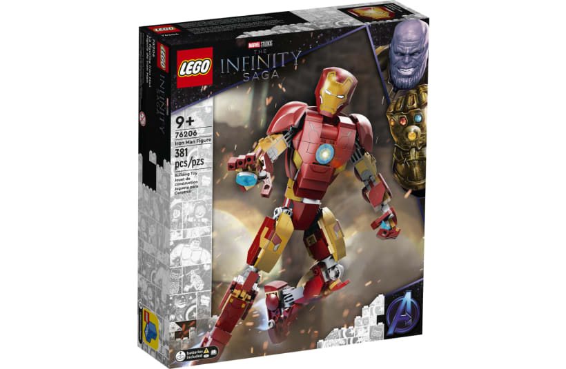 Image of 76206  L’armure articulée d’Iron Man