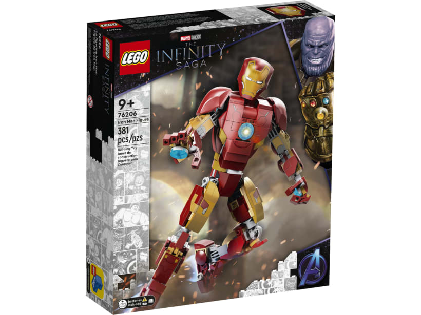 Image of LEGO Set 76206 L’armure articulée d’Iron Man