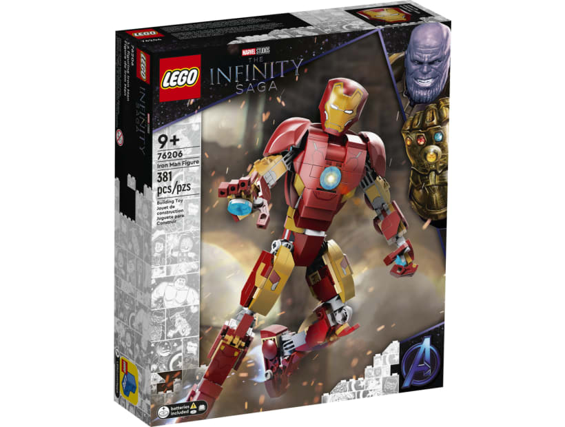Image of 76206  L’armure articulée d’Iron Man