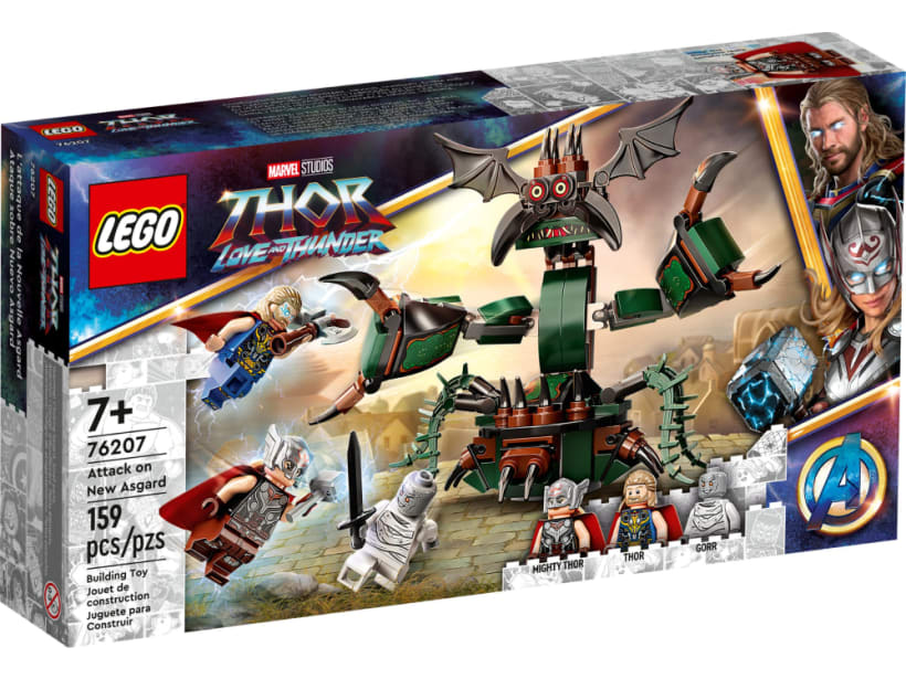 Image of LEGO Set 76207 Attaque sur le nouvel Asgard