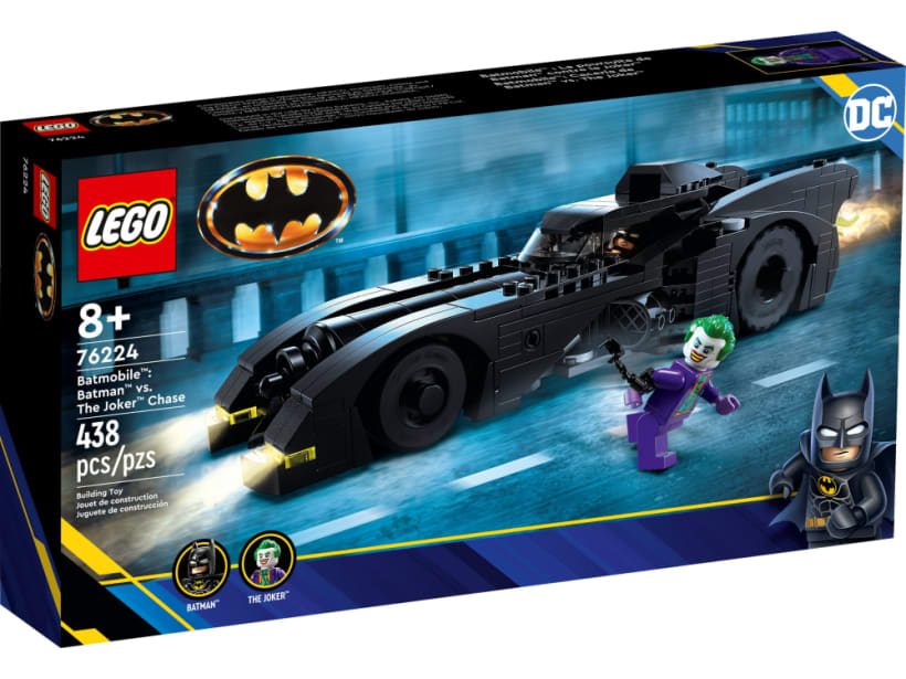 Image of LEGO Set 76224 La Batmobile™ : poursuite entre Batman™ et le Joker™