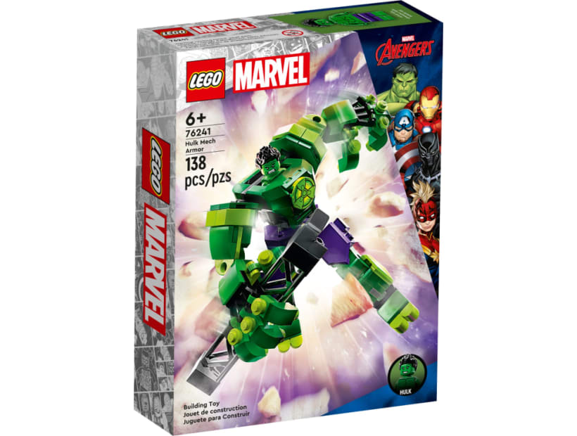 Image of 76241  L’armure robot de Hulk