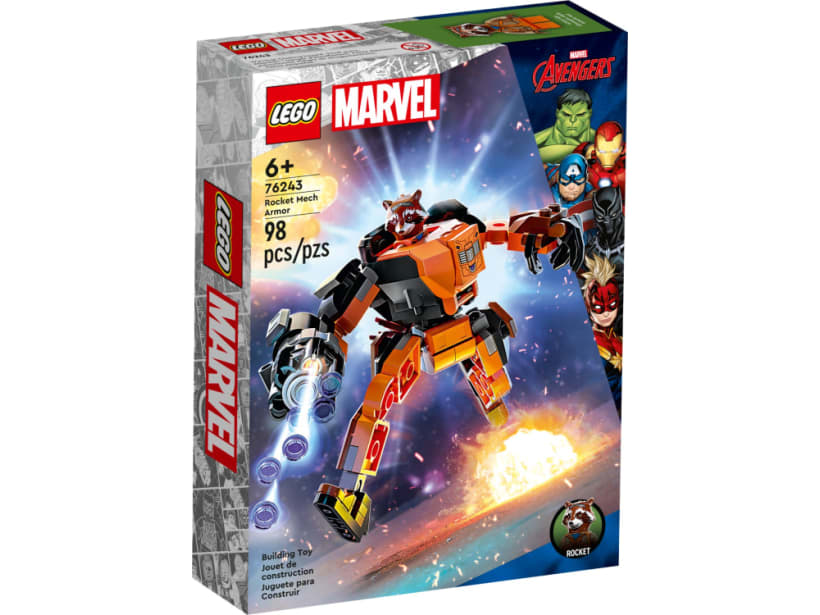Image of LEGO Set 76243 L’armure robot de Rocket