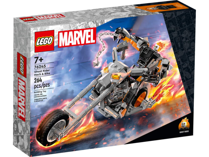 Image of LEGO Set 76245 Ghost Rider mit Mech & Bike