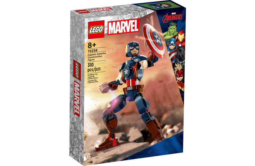 Image of 76258  Captain America Construction Figure