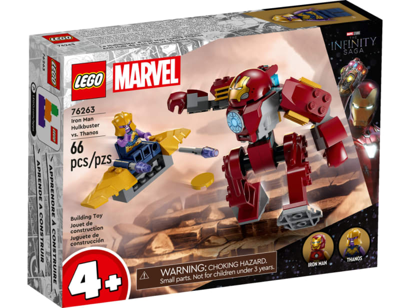 Image of LEGO Set 76263 La Hulkbuster d’Iron Man contre Thanos