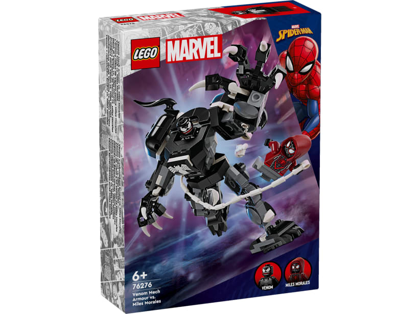 Image of LEGO Set 76276 Venom Mech Armour vs. Miles Morales