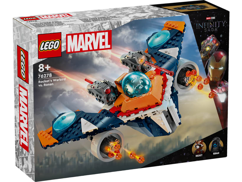 Image of LEGO Set 76278 Rocket's Warbird vs. Ronan