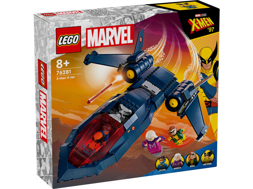 Image of LEGO Set 76281 X-Jet der X-Men