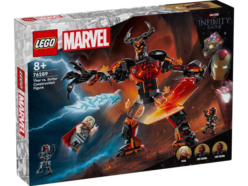Image of LEGO Set 76289 Thor vs. Surtur Construction Figure