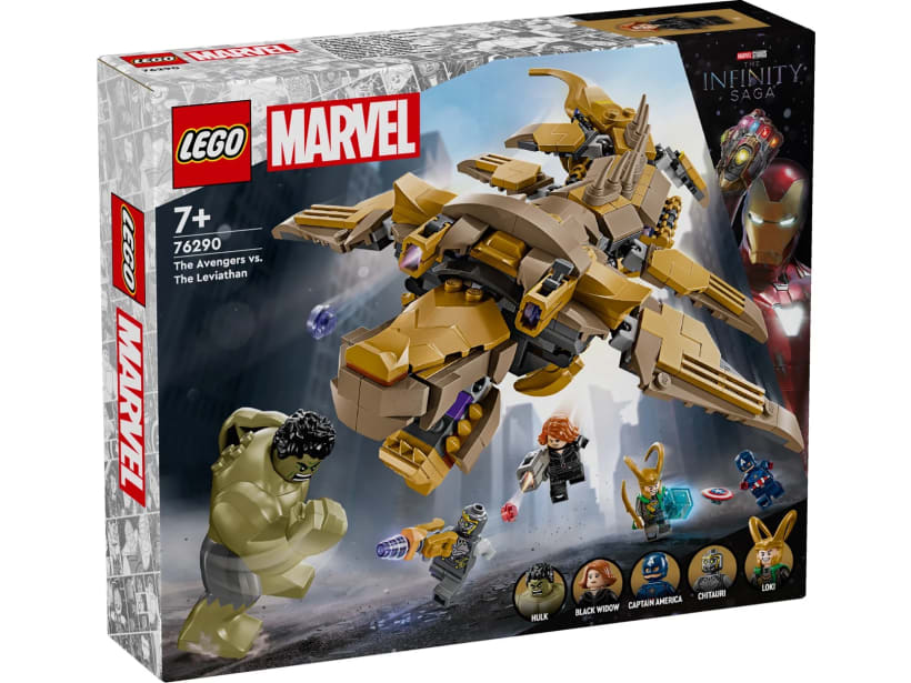 Image of LEGO Set 76290 The Avengers vs. The Leviathan