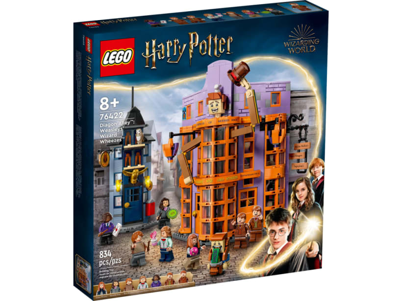 Image of LEGO Set 76422 Winkelgasse™: Weasleys Zauberhafte Zauberscherze