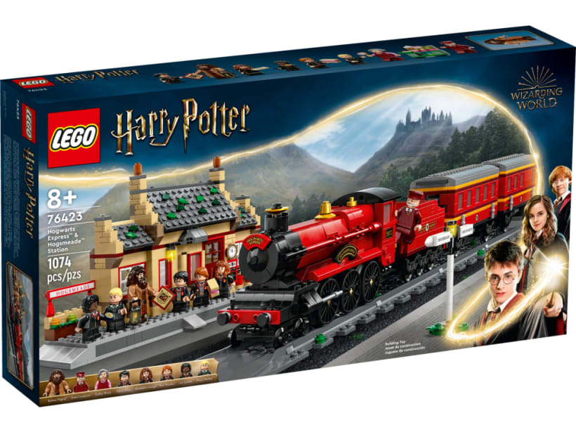 Image of LEGO Set 76423 Hogwarts Express™ & der Bahnhof von Hogsmeade™