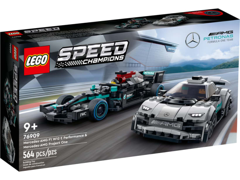 Image of LEGO Set 76909 Mercedes-AMG F1 W12 E Performance et Mercedes-AMG Project One