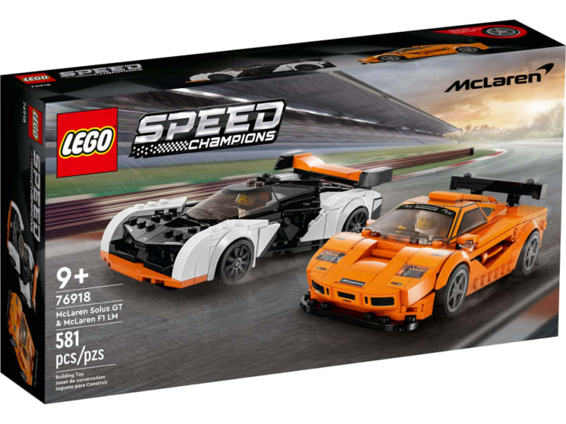 Image of LEGO Set 76918 McLaren Solus GT et McLaren F1 LM