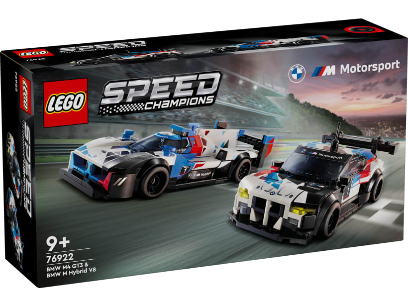 Image of LEGO Set 76922 BMW M4 GT3 & BMW M Hybrid V8 Race Cars