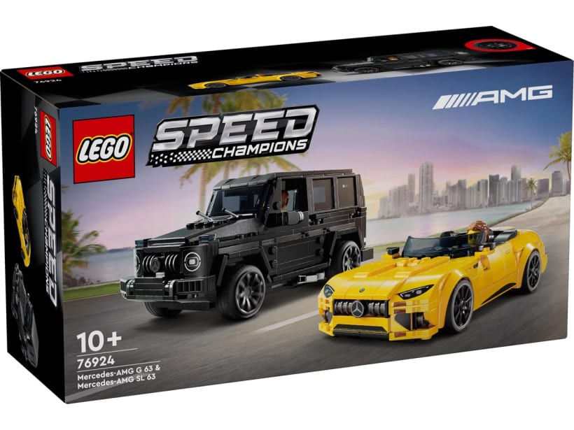 Image of LEGO Set 76924 Mercedes-AMG G 63 and Mercedes-AMG SL 63
