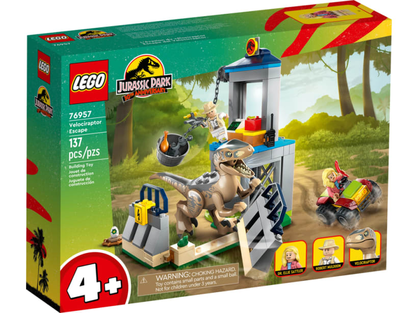 Image of LEGO Set 76957 L'évasion du vélociraptor