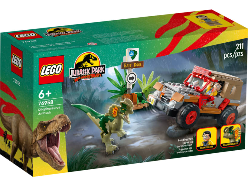 Image of LEGO Set 76958 L'embuscade du dilophosaure